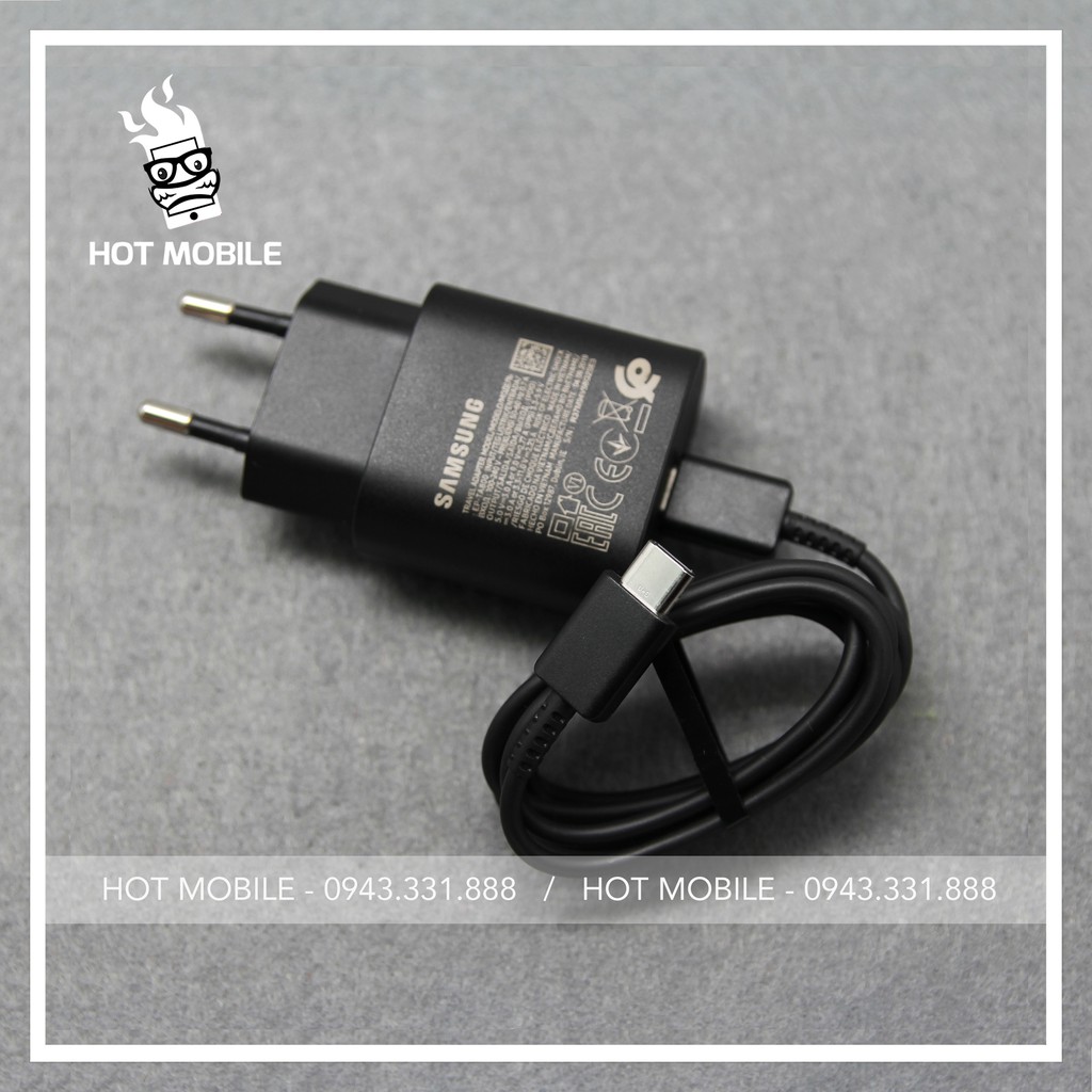 [Hàng Bóc Máy] Sạc Samsung 25w Note 10 Zin / Chính hãng 100% / Bảo hành 12 tháng lỗi 1 đổi 1.