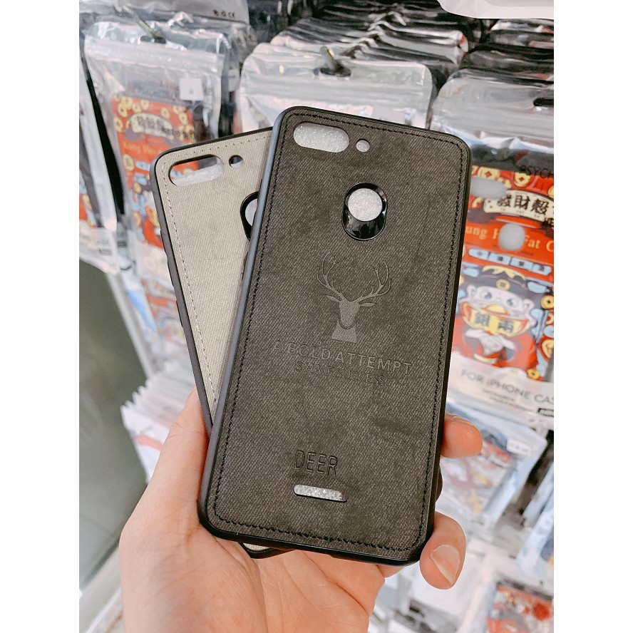 [Freeship toàn quốc từ 50k] ỐP LƯNG XIAOMI REDMI 6 ỐP DẺO JEAN CAO CẤP KHẮC HÌNH NAI VIỀN CHỈ