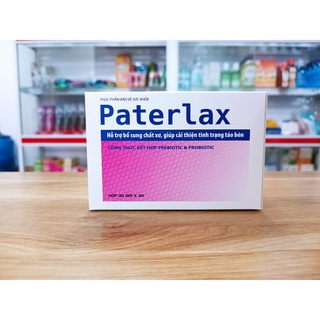 Thực phẩm chức năng hỗ trợ táo bón Paterlax hộp 30 gói