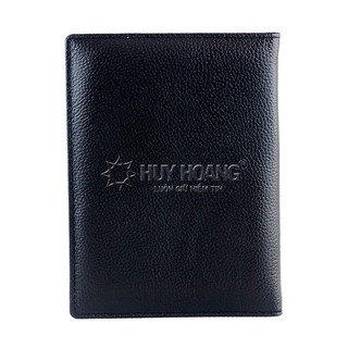 Ví Passport da bò màu đen PH9105