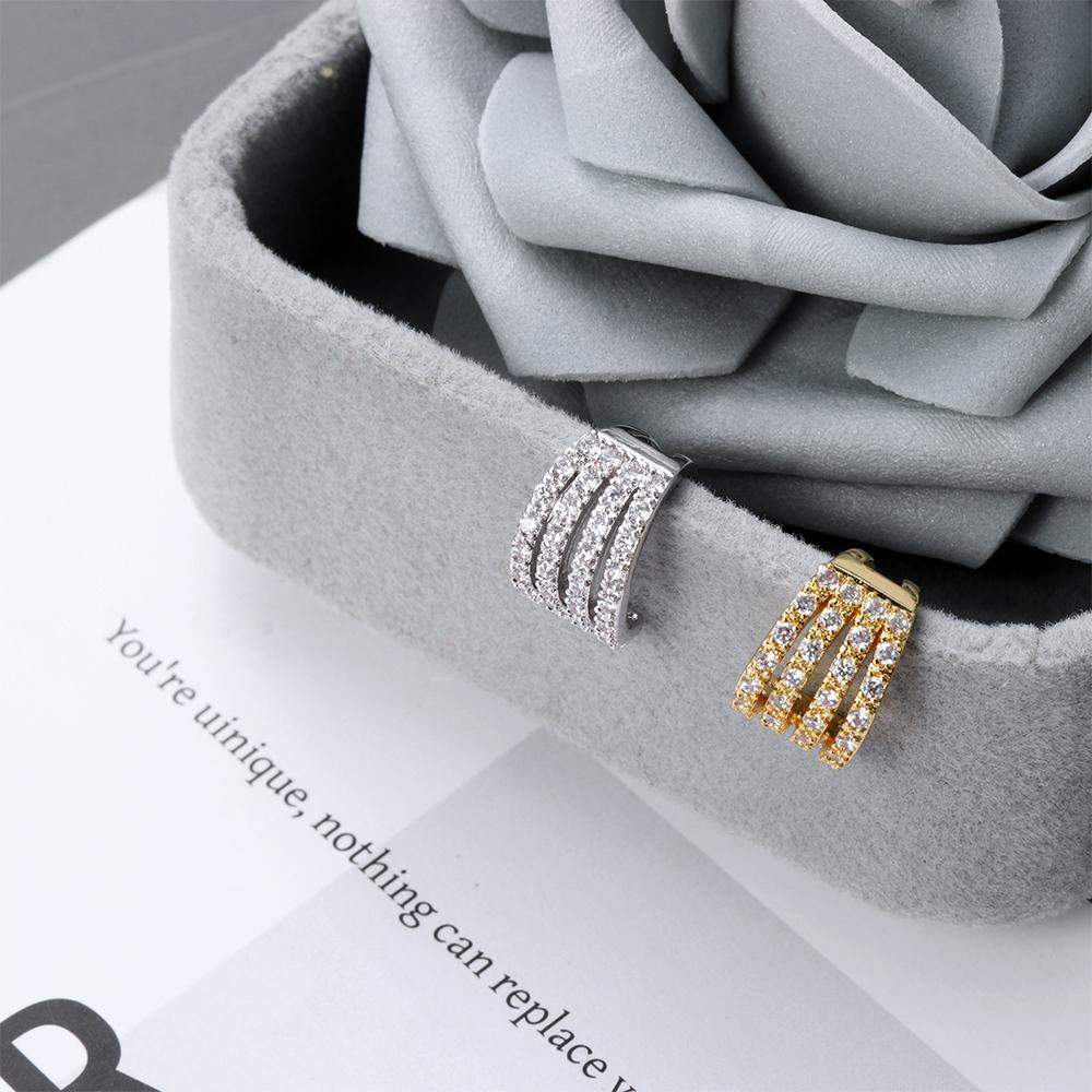 Khuyên Đeo Vành Tai Không Cần Xỏ Lỗ Cho Nam Và Nữ SUMU CZ