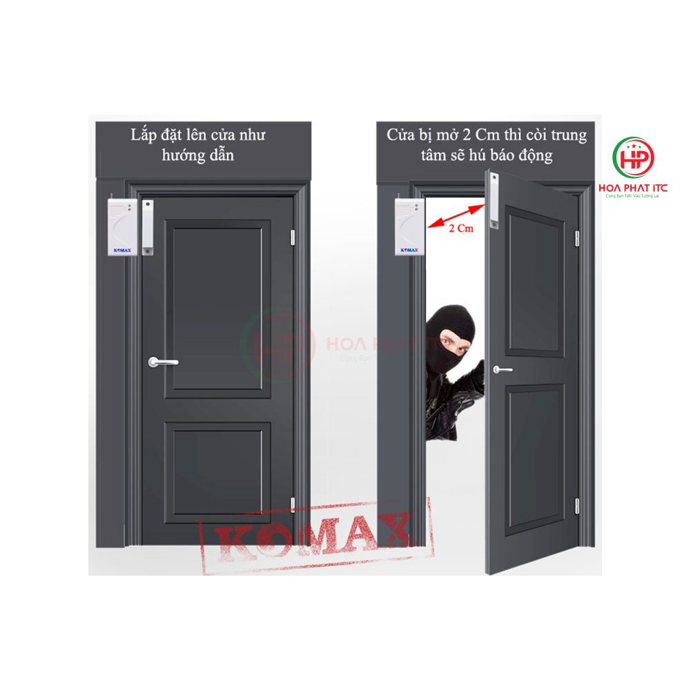 Bộ chống trộm trung tâm Komax KM-T80