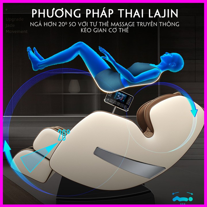 Ghế massager toàn thân cao cấp công nghệ mới 2021