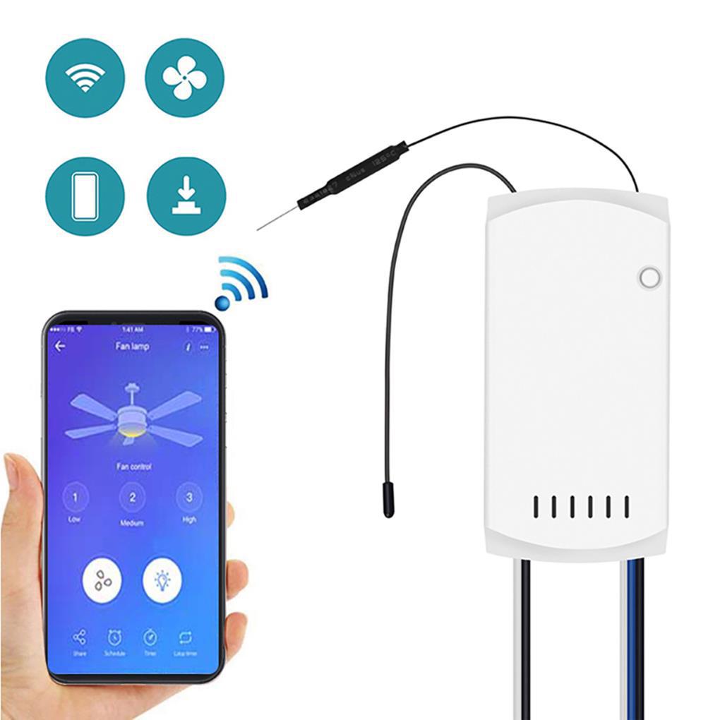 Bộ Điều Khiển Quạt Trần IFan03 433mhz RF Từ Xa Bằng App ewelink