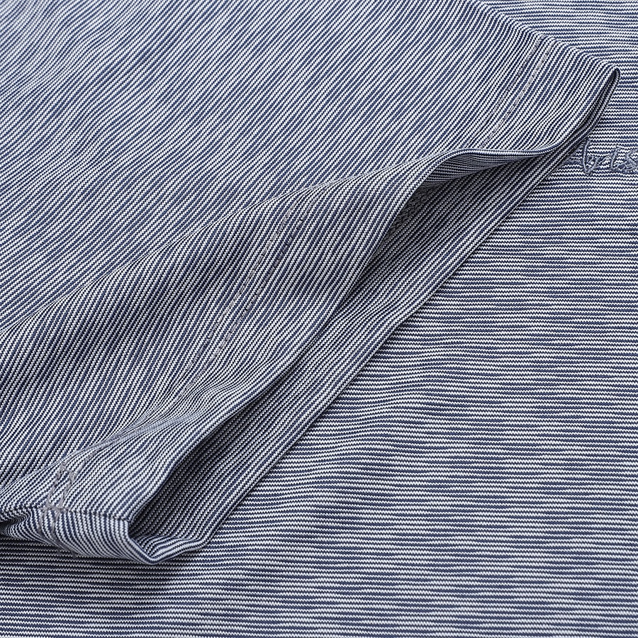 Áo thun nam ngắn tay cổ tròn Aristino ATS031S2 phông T-shirt Polyester thể thao dáng suông vừa kẻ ngang 3 màu lựa chọn