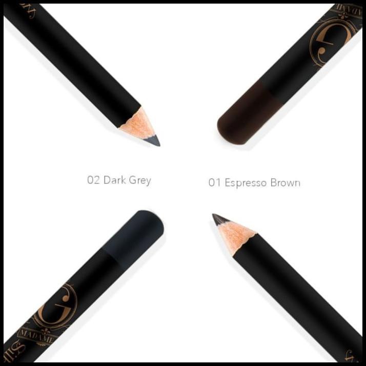 Bút Chì Kẻ Lông Mày Madame Gie - Màu Nâu Espresso