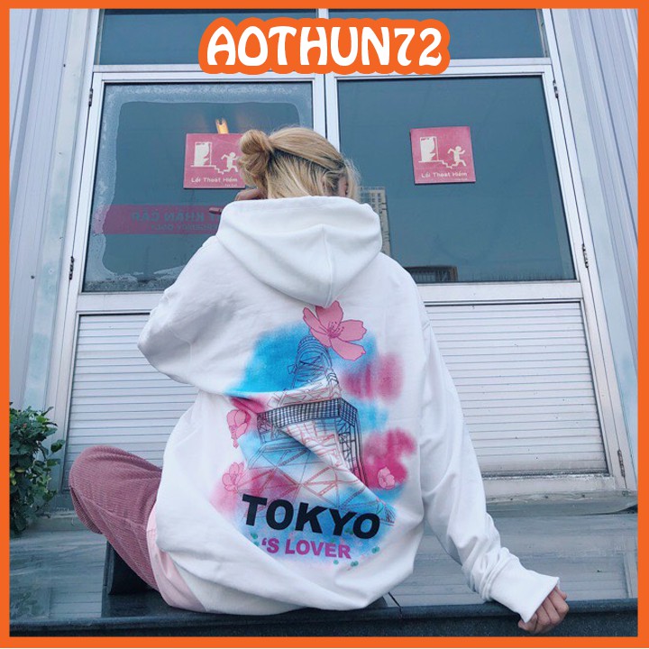 Áo Khoác Nỉ Ngoại in Tokyo - Áo Hoodie