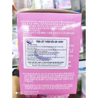 Miếng lót thấm sữa GB Baby