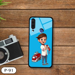 Ốp lưng kính 3D Vsmart Joy 3-cute