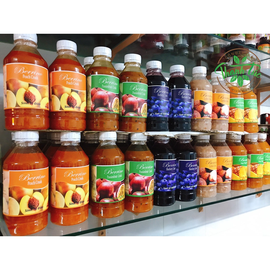 Sinh Tố Berrino Berino Phúc Bồn Tử Chai 1 Lít