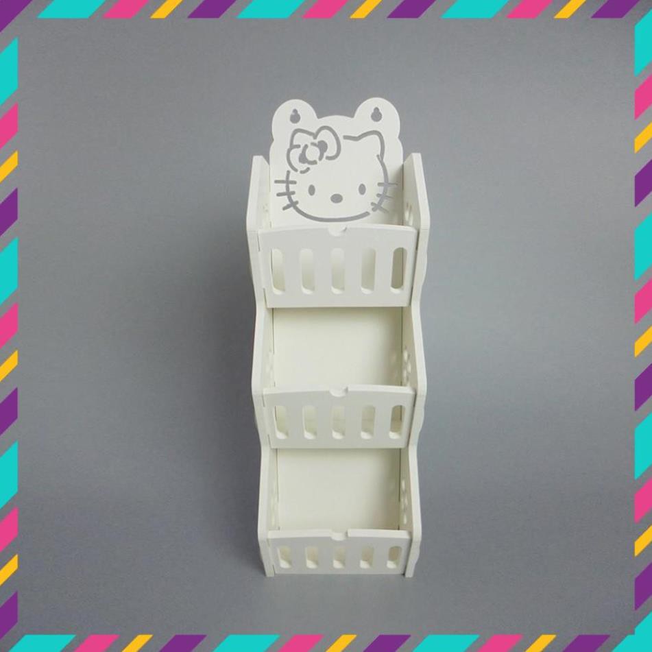 Kệ treo phòng tắm 3 tầng - Hello Kitty