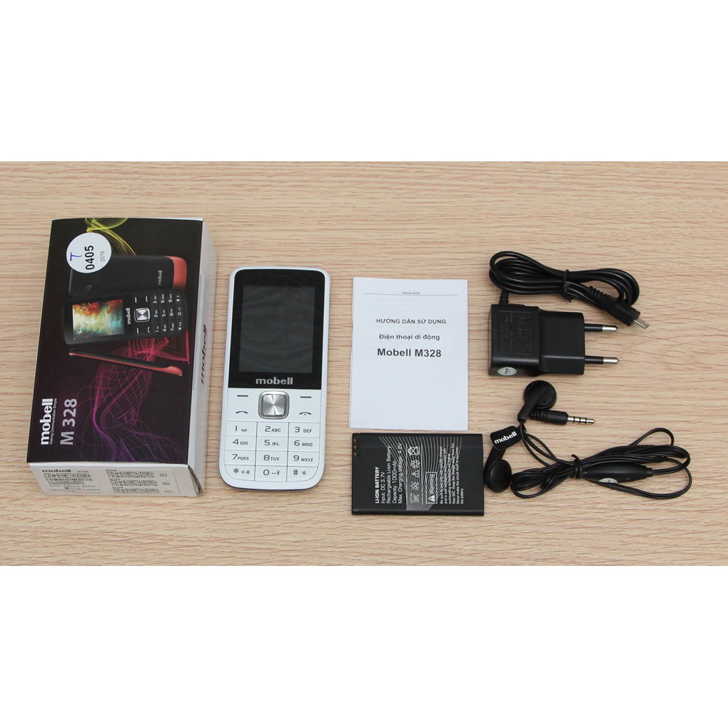 Điện thoại Mobell M328 Màn hình rộng 2.4inch, Pin 1000mAh, chữ to, phím êm ( Bảo hành 12 tháng) | BigBuy360 - bigbuy360.vn