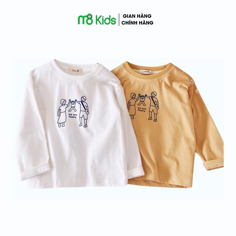 Áo thun dài tay Family cho bé 8-18kg M8shop- QATE705