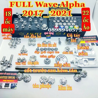 Full ốc salaya Wave Alpha Đời 2017_2021