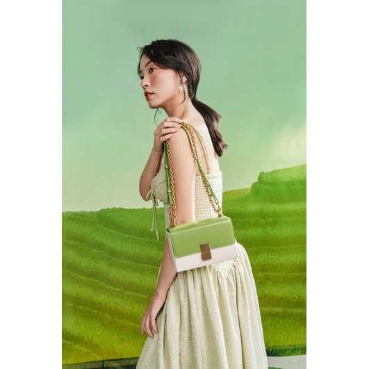 CLUTCH CNK METALLIC PUSH LOCK ❤️