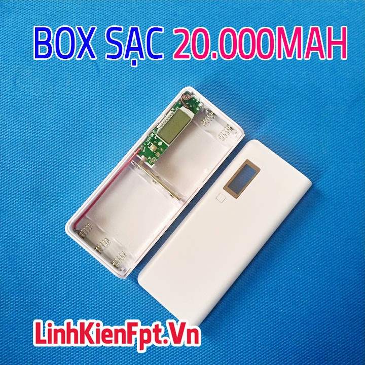 Box Sạc Dự Phòng LCD 5Cell 20000mAh .