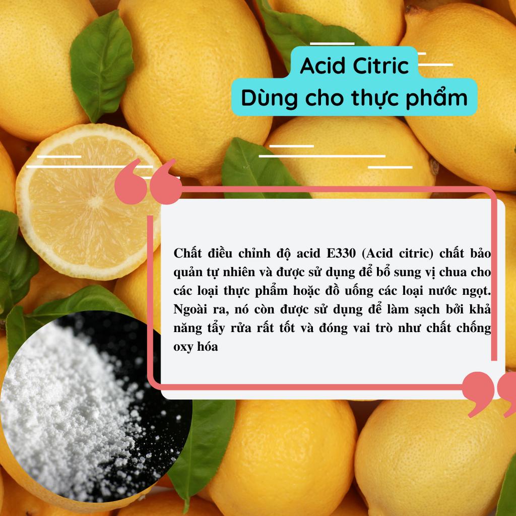 500g Acid Citric dùng cho thực phẩm