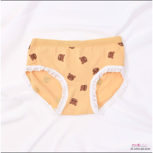 QUẦN LÓT cotton cute hình gấu pooh