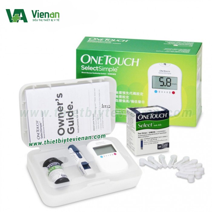 Máy đo đường huyết Johnson & Johnson OneTouch Select Simple