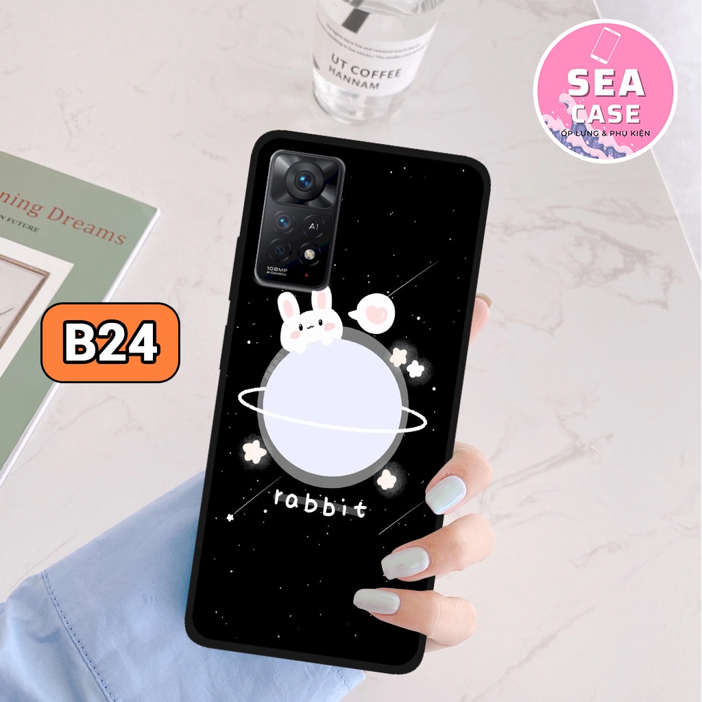 Ốp lưng XIAOMI REDMI NOTE 11/ REDMI NOTE 11S hình gấu đáng yêu,dễ thương – ốp nhựa chống trầy,chống va đập