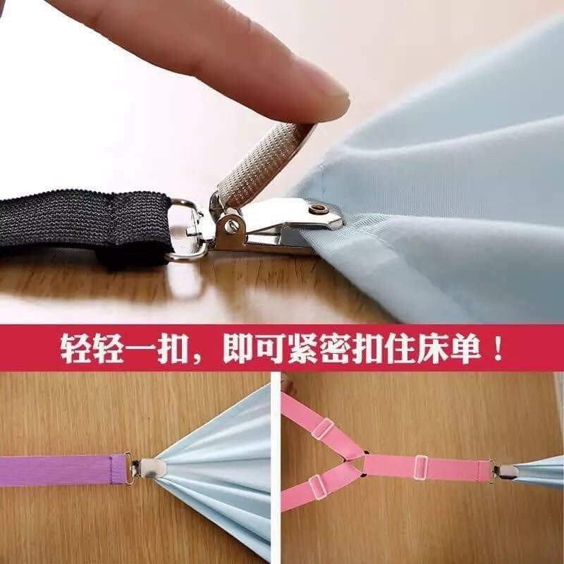 Combo 4 kẹp giữ ga chải giường