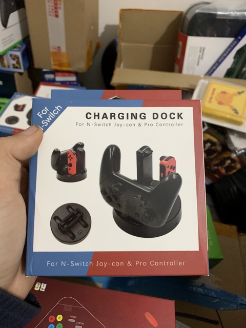 Dock sạc dobe cho tay joycon, pro Nintendo Switch | BigBuy360 - bigbuy360.vn