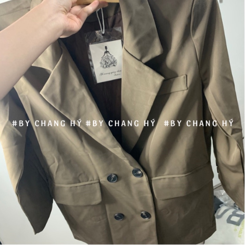 Áo Khoác form đẹp kèm ViDEO ẢNH THậT của shop😍[ Sẵn NÂU] | BigBuy360 - bigbuy360.vn