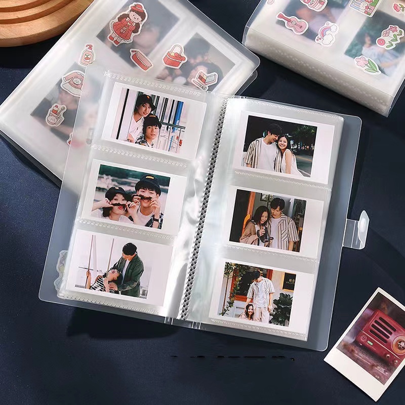 Bìa album đựng ảnh Polaroid 3 inch 9 túi trong 1 mặt
