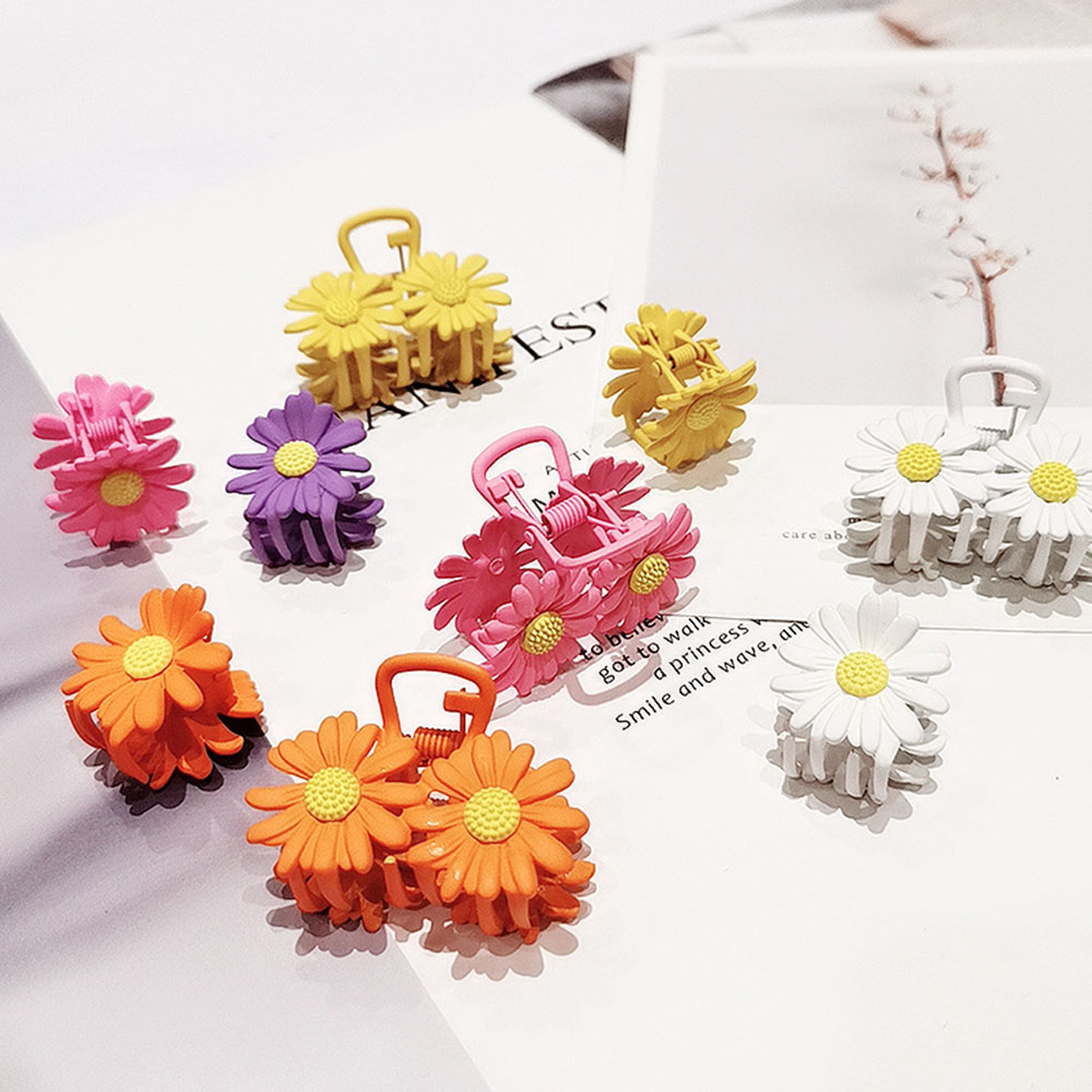 1 Kẹp Tóc Hoa Cúc Thời Trang Cho Nữ