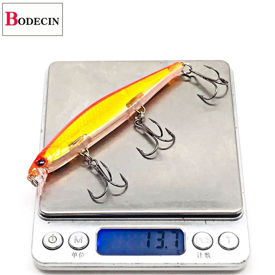 Mồi câu cá nhân tạo có lưỡi câu 11cm 13.7g độc đáo