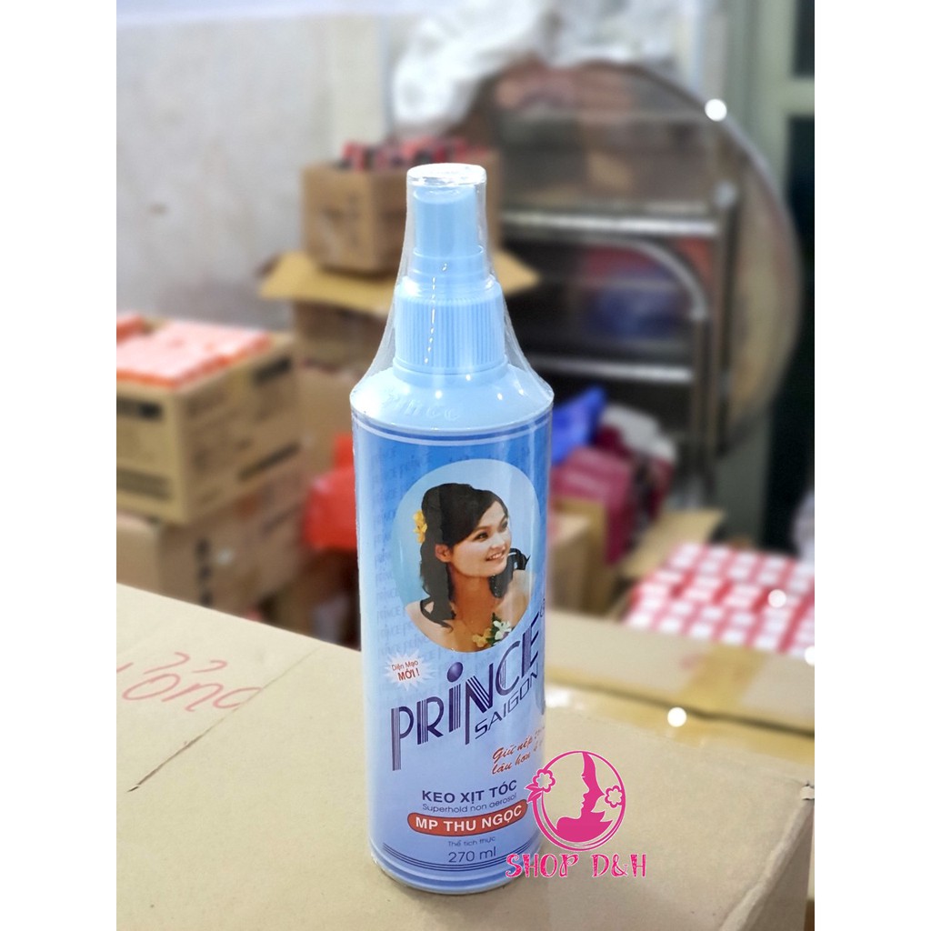 Keo xịt tóc PRINCE SAIGON 125ml ( Thu Ngọc )