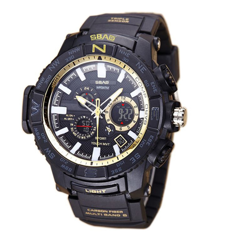 (New Arrival) Đồng Hồ Nam Thể Thao SBAO USA Chạy 2 Máy SIÊU BỀN CHỐNG NƯỚC - Chính Hãng, Full Box | BigBuy360 - bigbuy360.vn