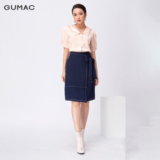 Chân váy thắt đai GUMAC VA11274