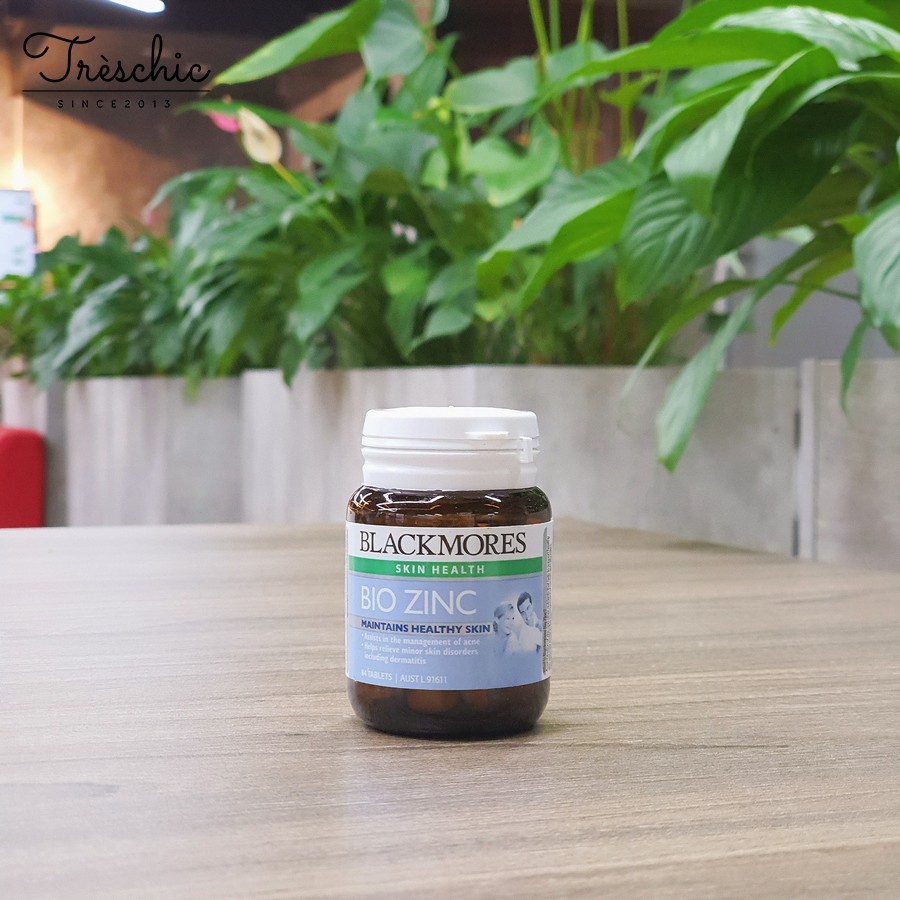 Viên uống Blackmores Bio Zinc hỗ trợ kiểm soát sự mọc của mụn trứng cá (84 viên) | BigBuy360 - bigbuy360.vn