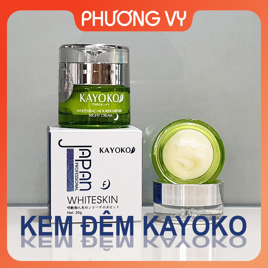 [Chính Hãng] Bộ kem nám kayoko 5in1, Chuyên làm mờ nám và dưỡng trắng da Nhật bản, mỹ phẩm Kayoko.