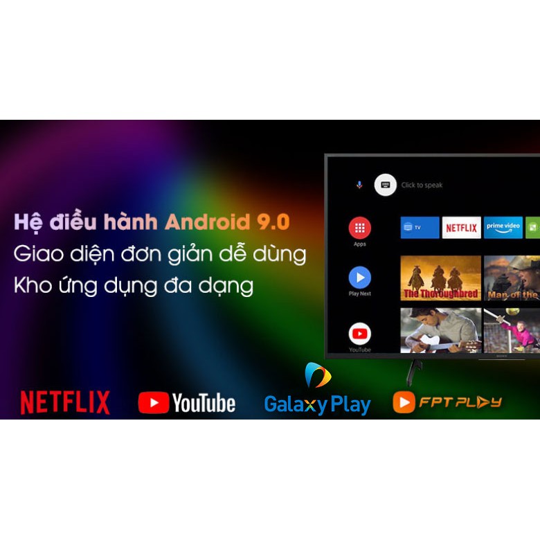 Android Tivi Sony 4K 65 inch KD-65X7500H (Miễn phí giao tại HCM-ngoài tỉnh liên hệ shop)