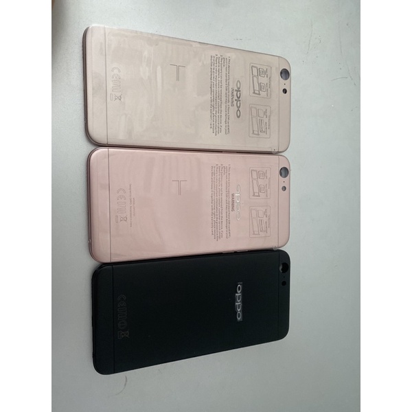 Bộ Vỏ + Sườn Oppo  A39 ( Đen Hồng Vàng ) Zin .