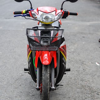 Tem Xe Sirius Đỏ Đen Bạc