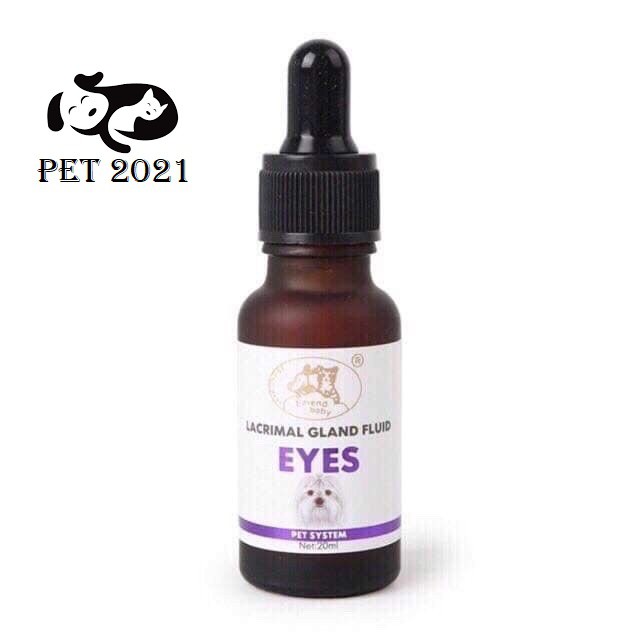 Siro Uống Chống Chảy Nước Mắt Ở Chó Mèo Lacrimal Gland Fluid Eyes 20ml Pet 2021