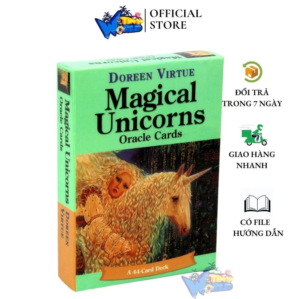 Bộ Tarot Magical Unicorn O9 Oracle Cards Bài Bói New
