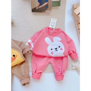 Bộ hình thú thêu đắp siêu cute cho bé