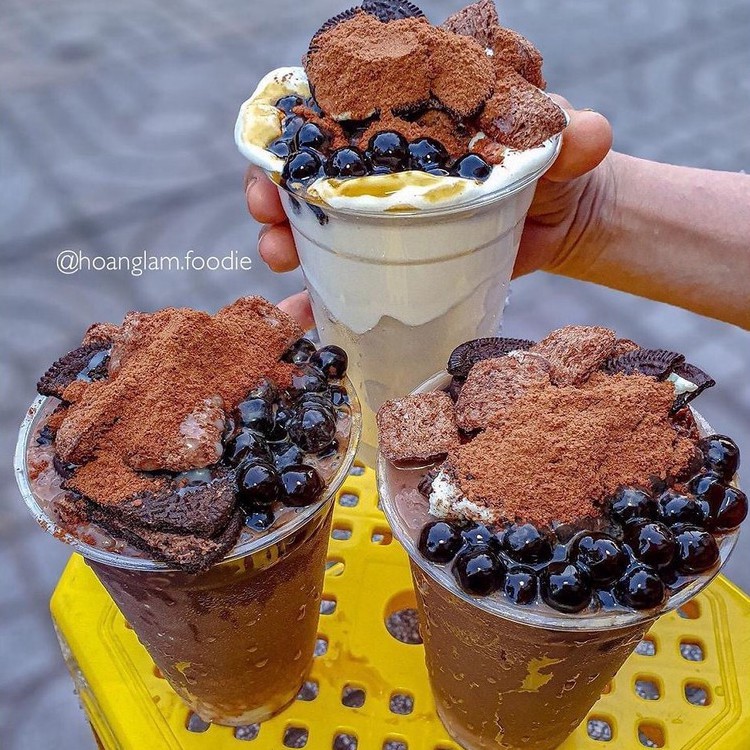 Set milo dầm ca cao SNACKIN, tặng kèm công thức tự nấu độc quyền, ăn vặt Hà Nội | BigBuy360 - bigbuy360.vn