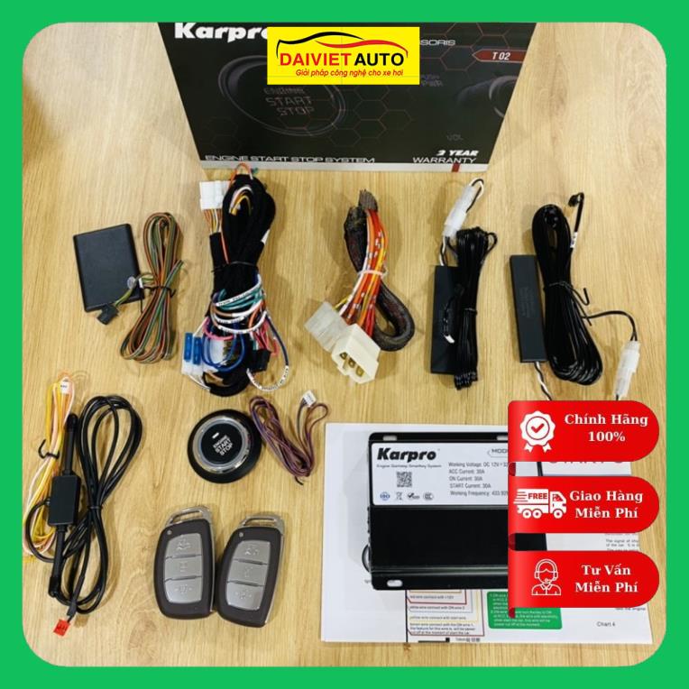 KarPro Start stop smartkey Chìa khoá thông minh cho xe ô tô | Đại Việt Auto