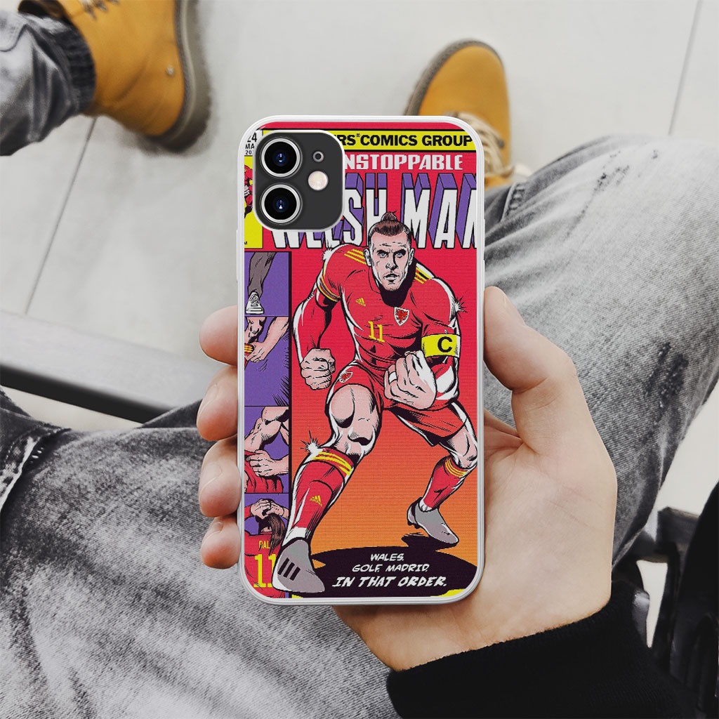 Ốp lưng gareth bale poster collage pro 13 11 12 promax 7 8 plus xs X Xr  ART20222596