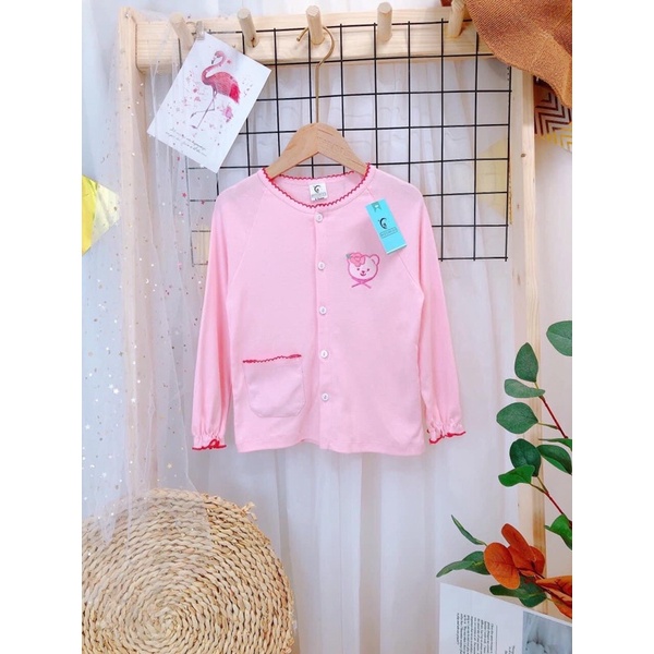 Áo khoác Cadigan bé gái size 1-7 . Hình chụp thật