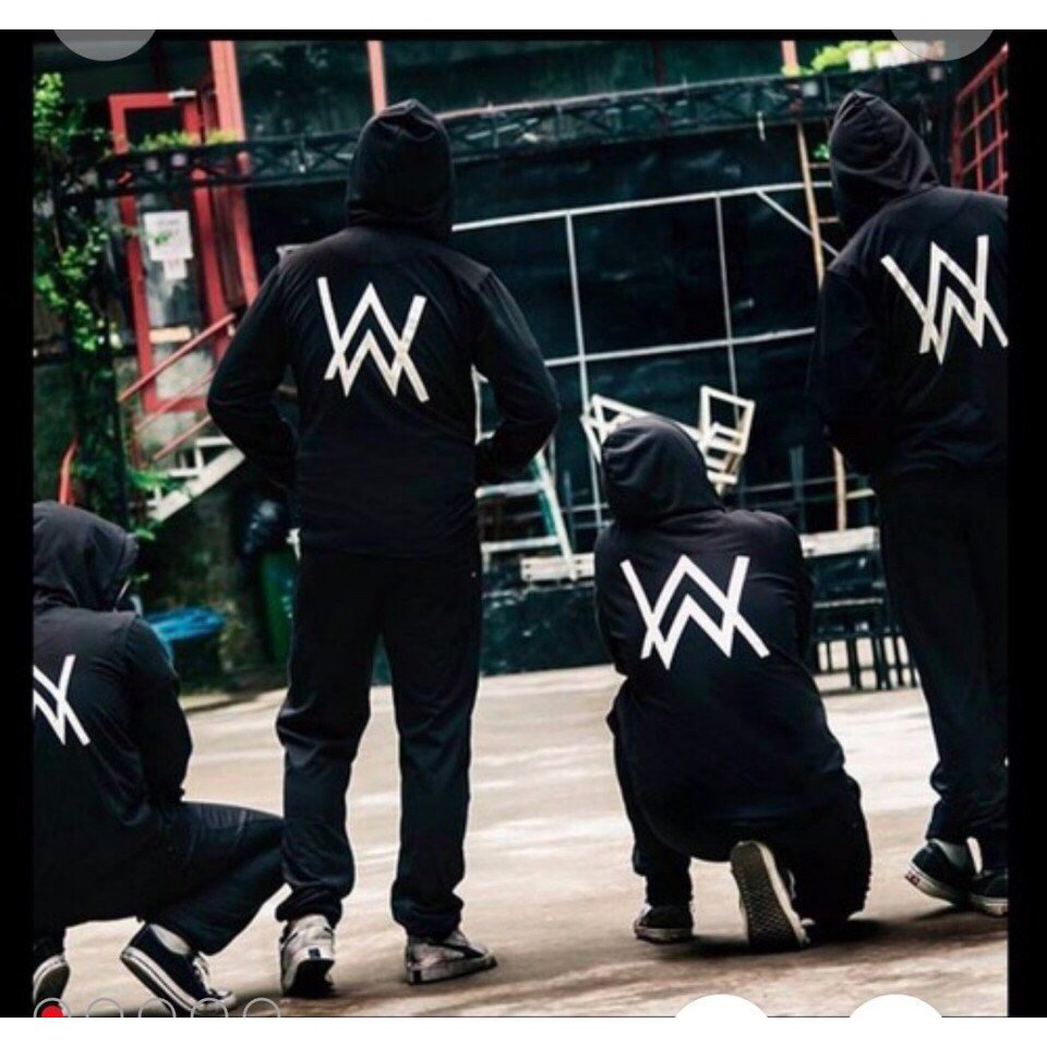 Áo khoác nỉ Alan walker vải dày dặn size S,M,L,XL