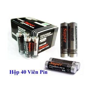 Bộ 8 viên pin tiểu maxell super aaa 1.5v