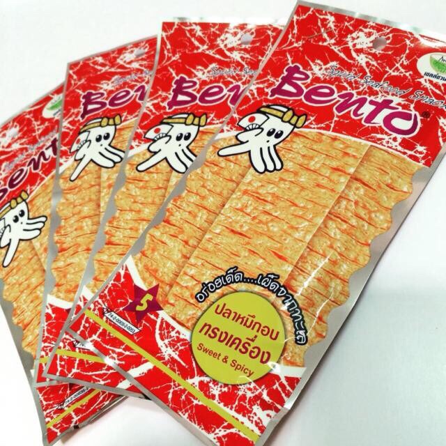 Mực Bento Thái Siêu Ngon Dây 13 gói 6gr