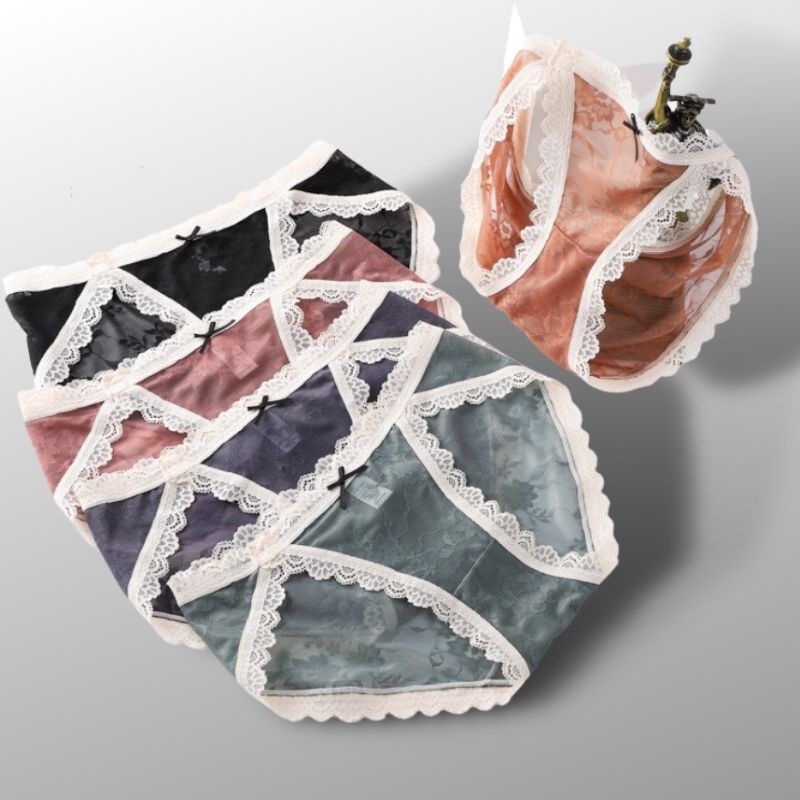 Quần Lót Nữ Xuyên Thấu Sexy AN Chíp Ren Quyến Rũ 3370