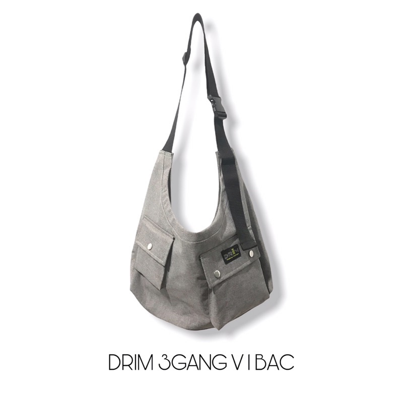 Túi đeo chéo nam nữ unisex local brand Drim 3Gang v1
